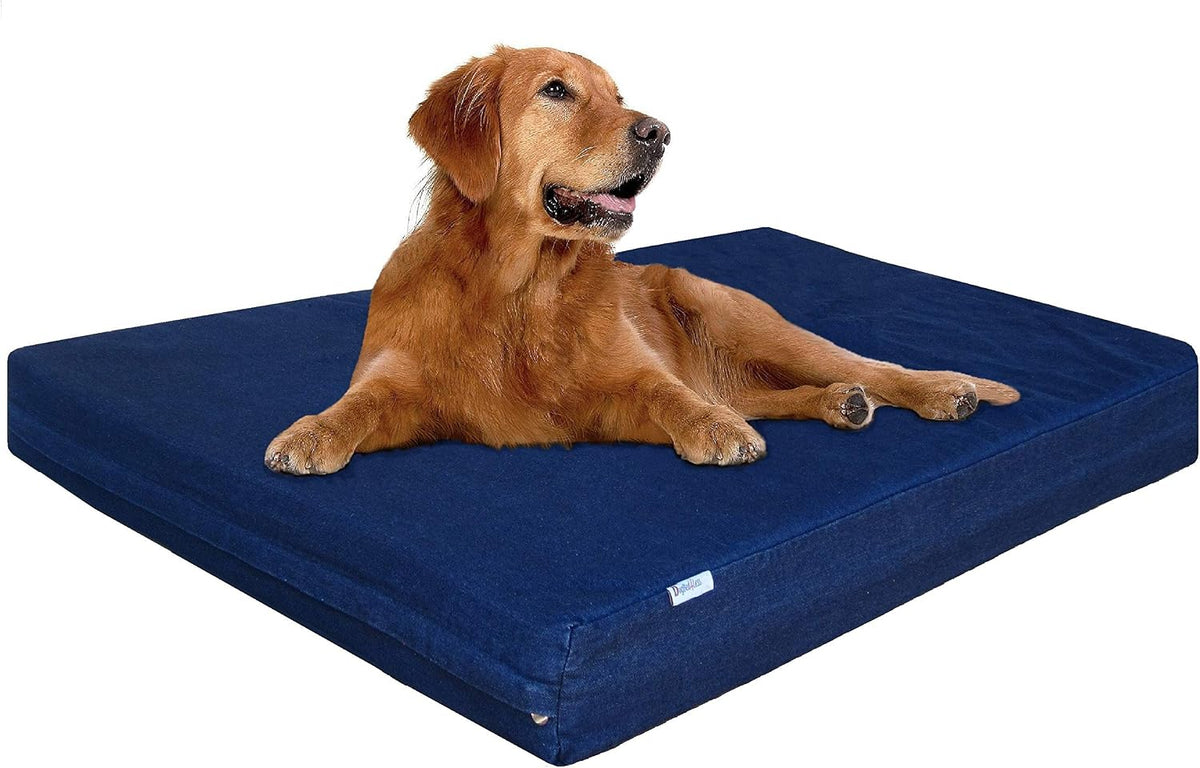 dogbed4less extra large orthopedic memory foam dog bed, main product view