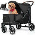 elemara large dog stroller with walk-in ramp, up, main product view