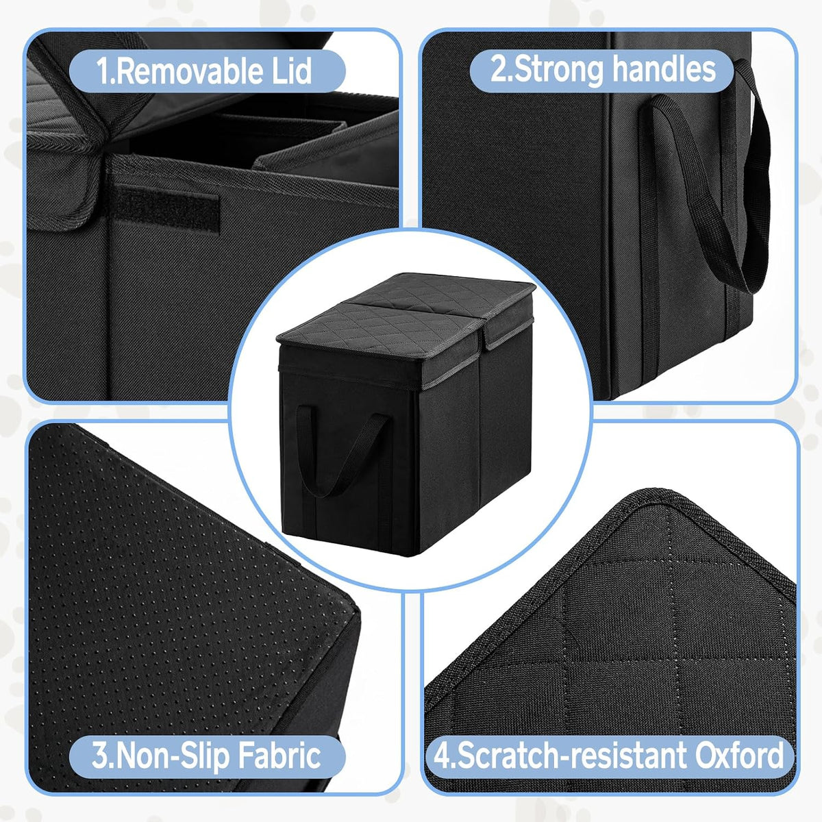 dog car seat extender with seat cover, front, front angle view