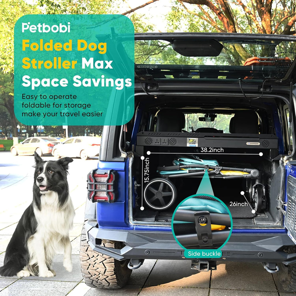 petbobi dog stroller for large medium dogs up, package contents