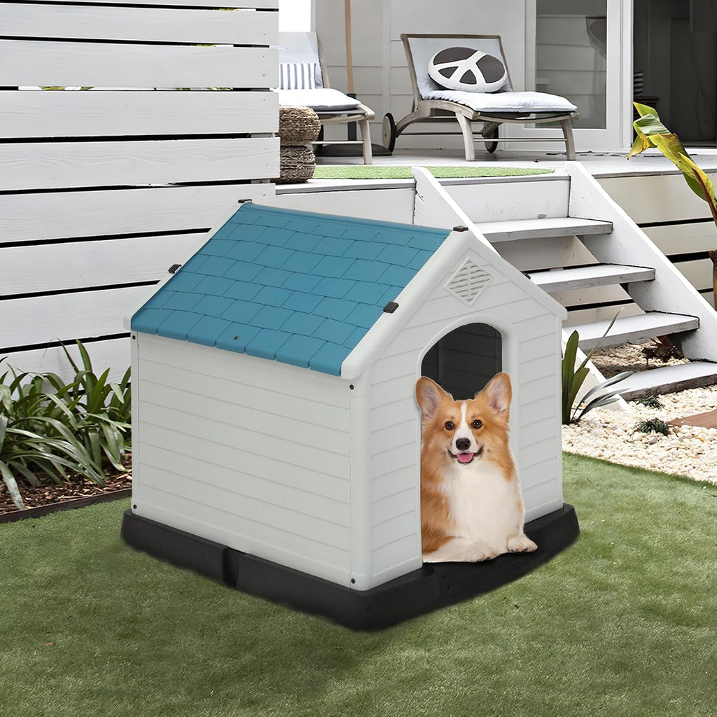 monibloom 32.5 inch insulated dog house for small, close-up detail