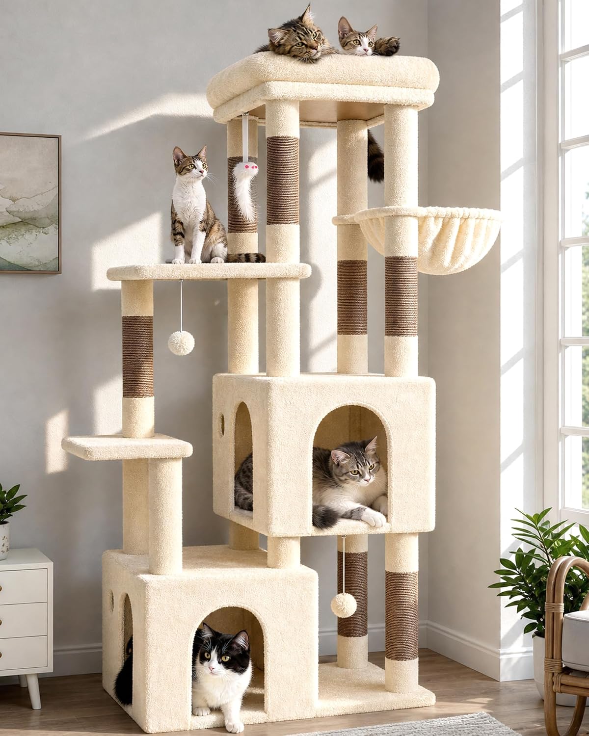 globlazer heavy duty cat trees for big cats, main product view