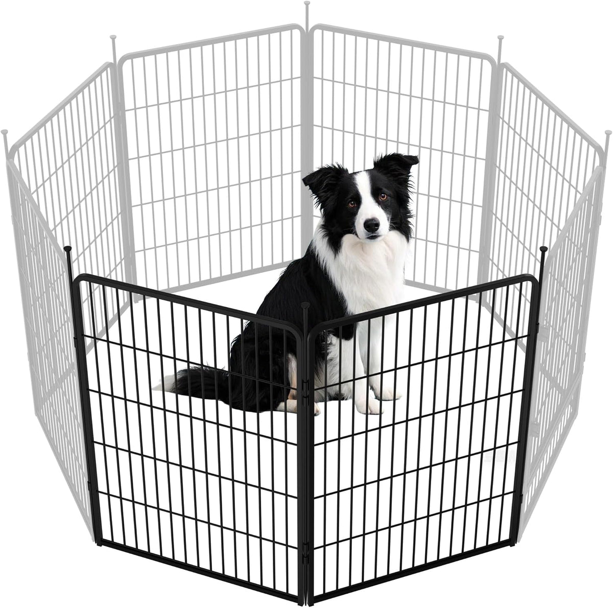 sunsgrove 40 inch 2 panels dog playpen outdoor, main product view