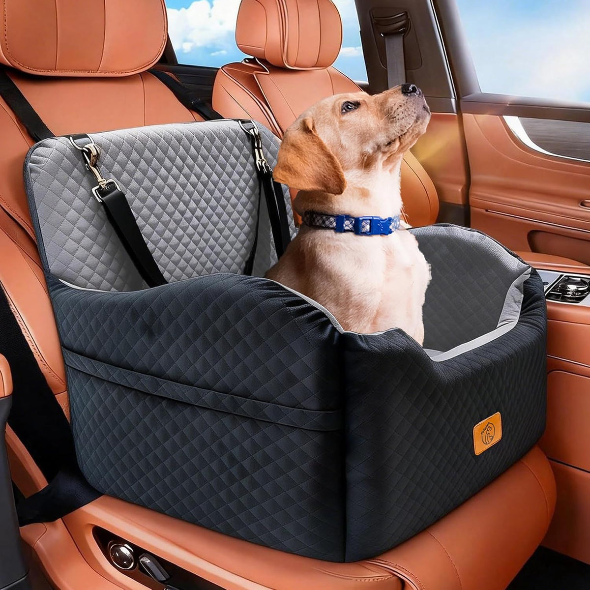 hi-density memory foam dog booster seat under 35, main product view
