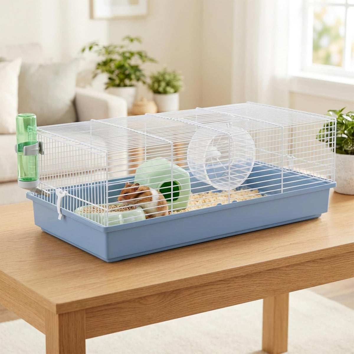 ferplast criceti cage shown in use