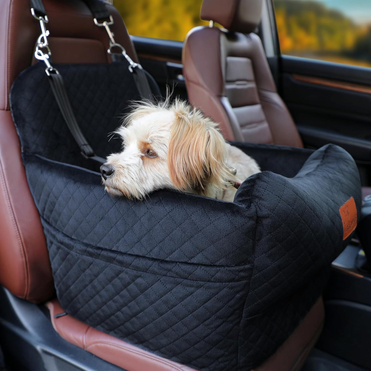dog booster car seat for medium/small sized dogs,memory, main product view