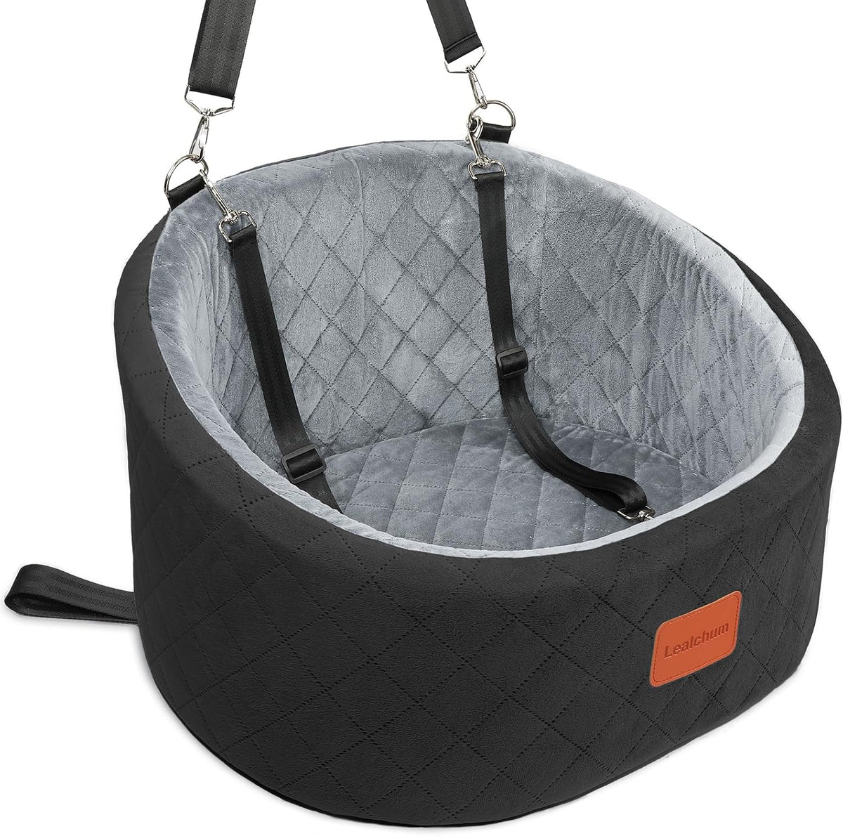 lealchum dog car seat for small dogs up, main product view