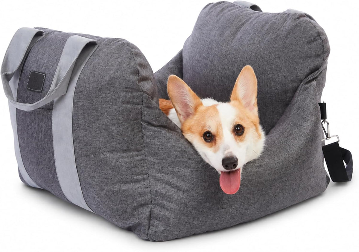 pet awesome dog car seat, puppy booster seat, main product view