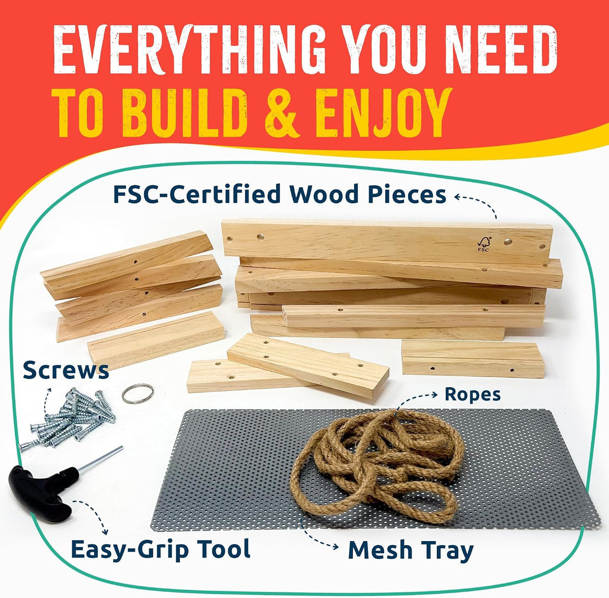 picnic table bird feeder kit, diy woodworking project shown in use