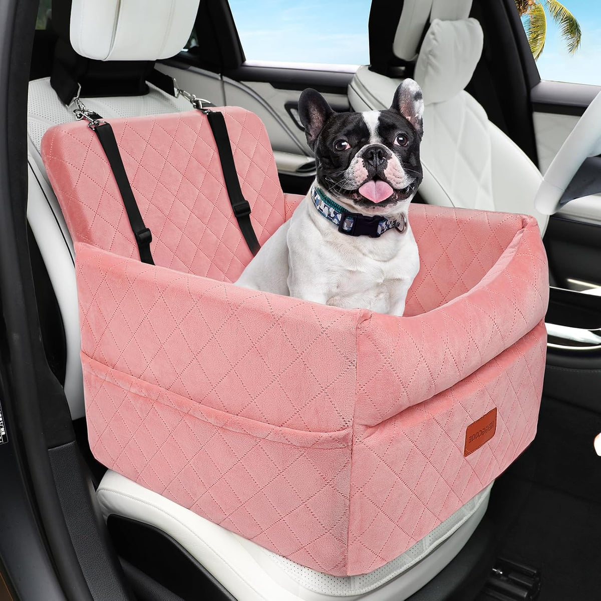 heggcooe dog car seat for small medium dogs, main product view