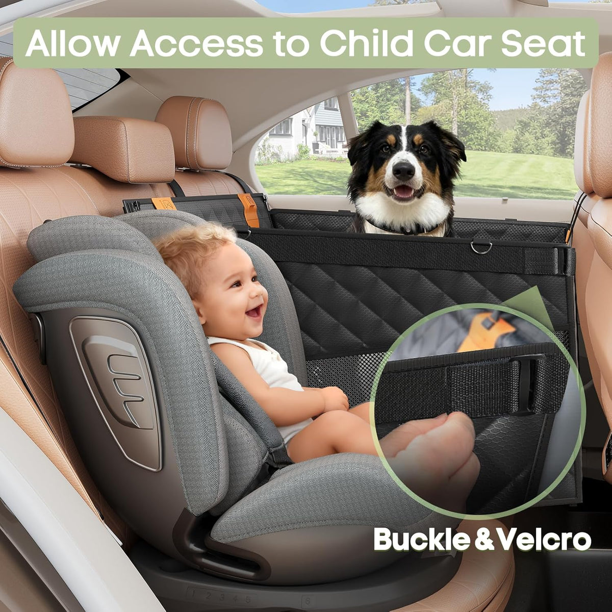 dog car seat for large medium dogs, hard, package contents