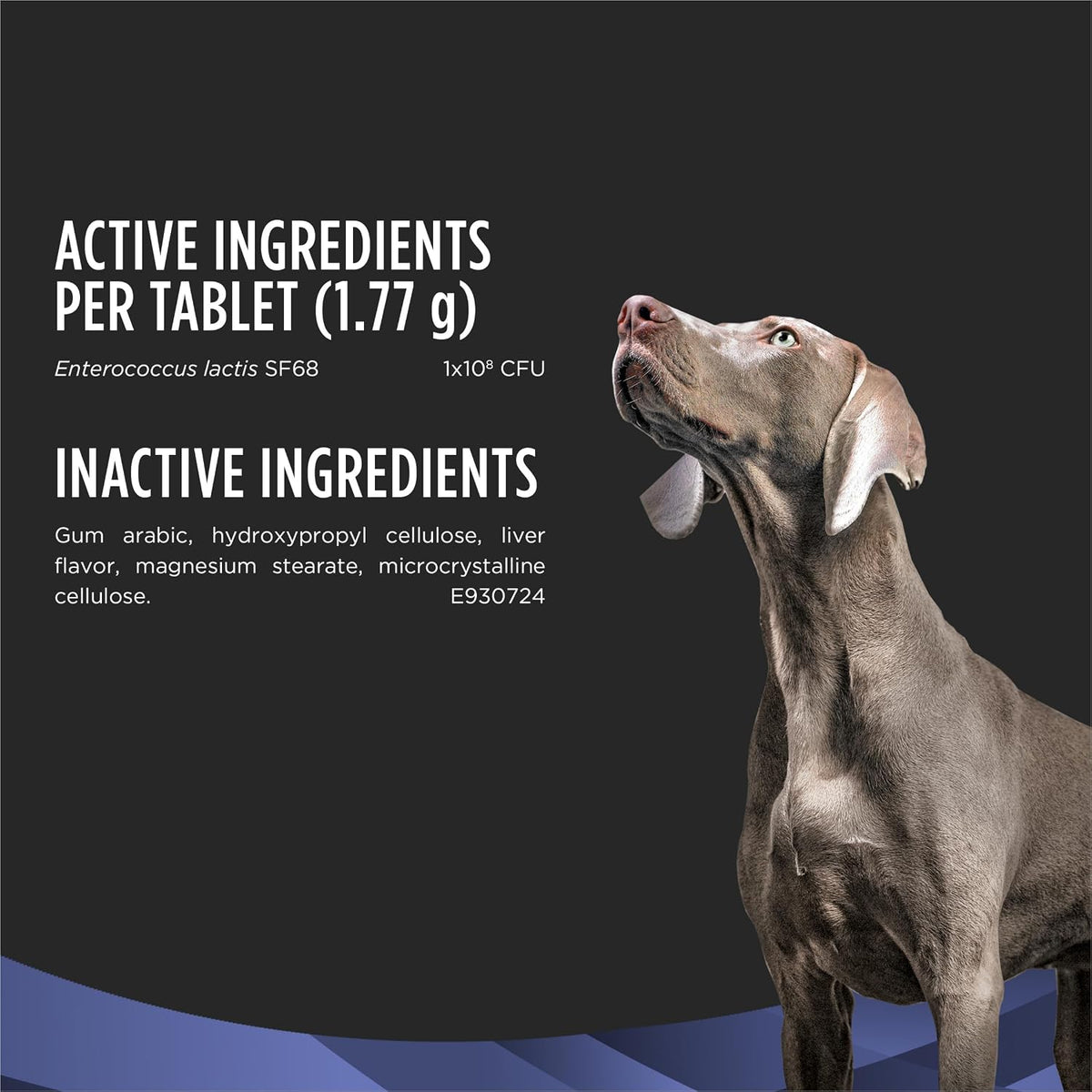 purina pro plan vet supplements fortiflora dog probiotic showing dimensions