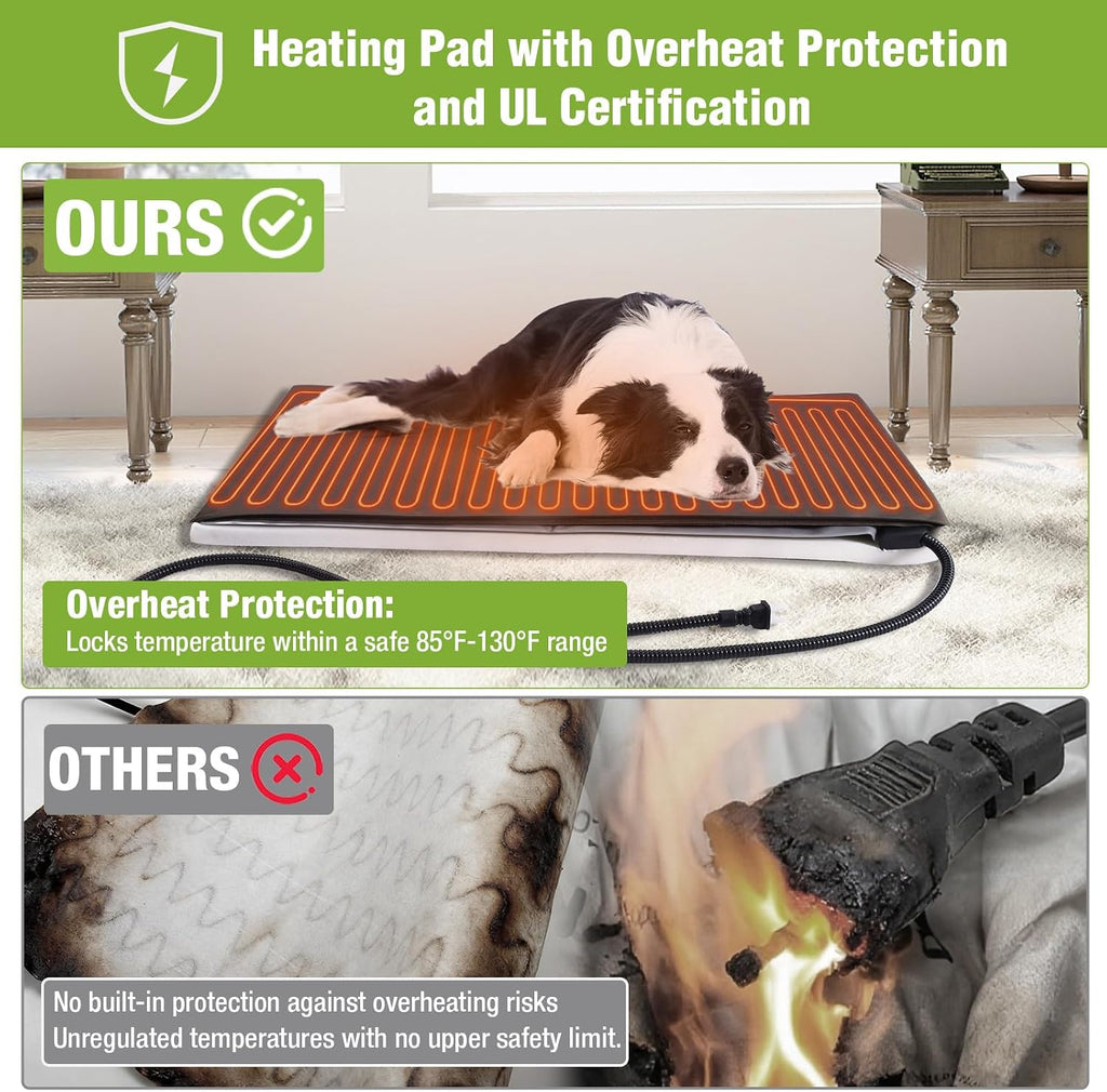 gutinneen extra large heated dog house insulated dog, side view