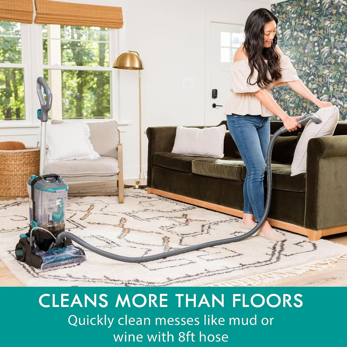 kenmore kw4070 revitalite pet portable carpet cleaner machine, close-up detail