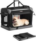 feandrea collapsible dog crate, portable pet travel crate, main product view
