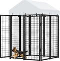 4x4 ft heavy duty outdoor dog kennel for, main product view