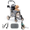 dog stroller for 1/2 small dogs & medium, main product view