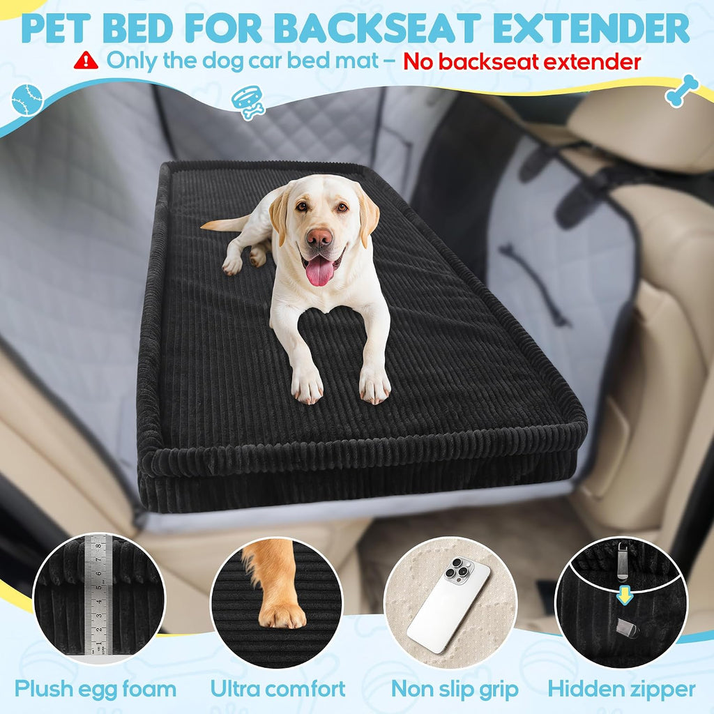 loiion dog car bed, non-slip backseat extender pet, package contents