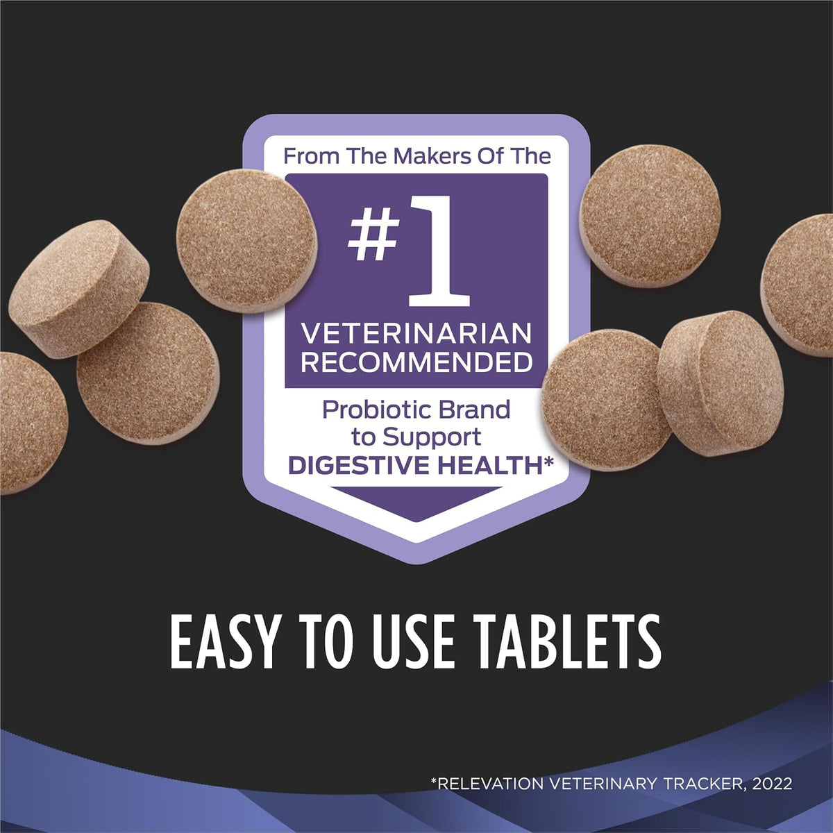 purina pro plan veterinary supplements fortiflora chewable dog, close-up detail