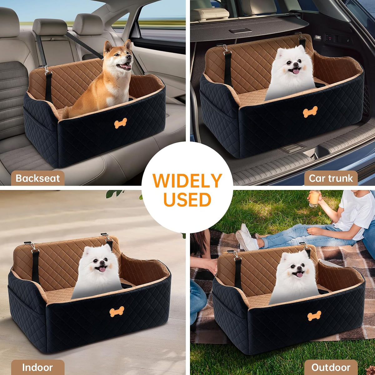 car seat for large size dog, booster seat, package contents