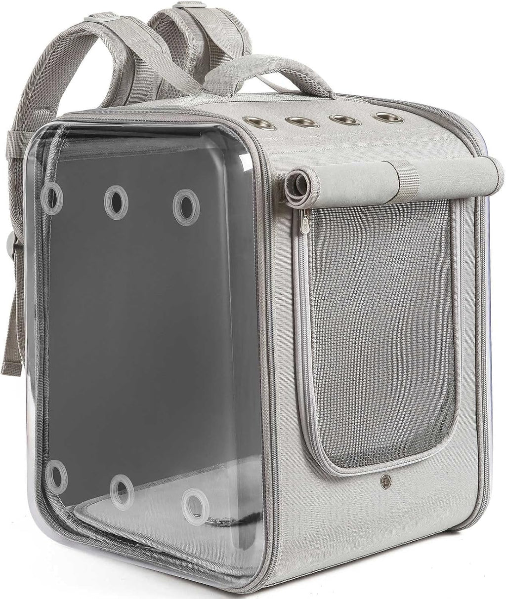 cat backpack carrier large pet backpack carrier, 17lbs, main product view