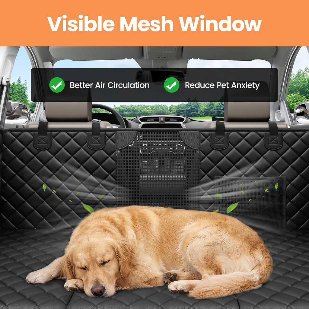 peticon dog car seat cover, 3-in-1 hard bottom, package contents