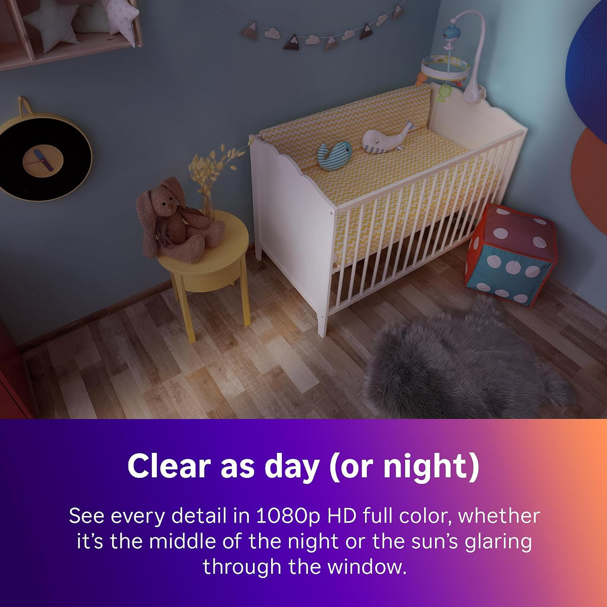 roku indoor camera, home security with 1080p hd, side view