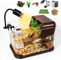 turtle tank starter kit,all-in-one aquatic turtle aquarium habitat, main product view