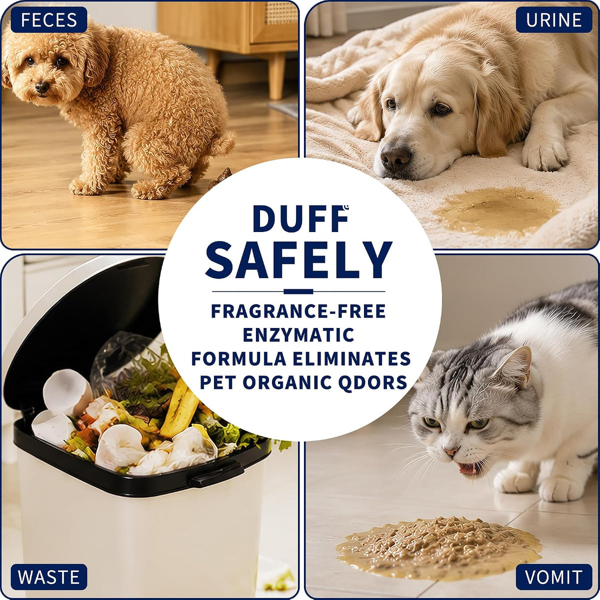 duff power nano blue light pet odor eliminator, side view