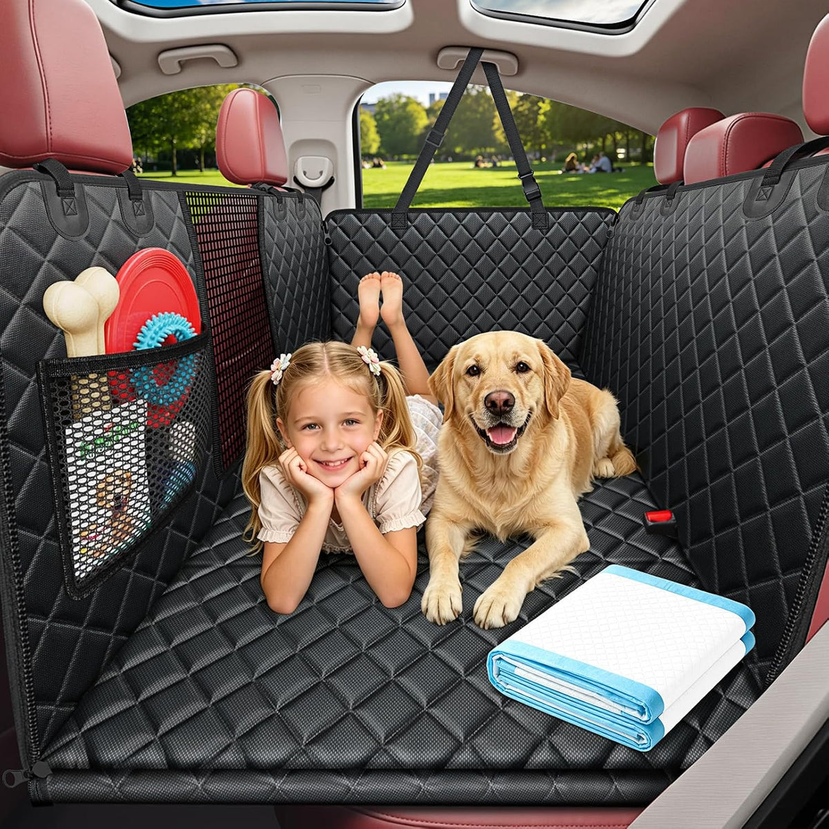 urpower hard bottom dog car seat cover for, main product view