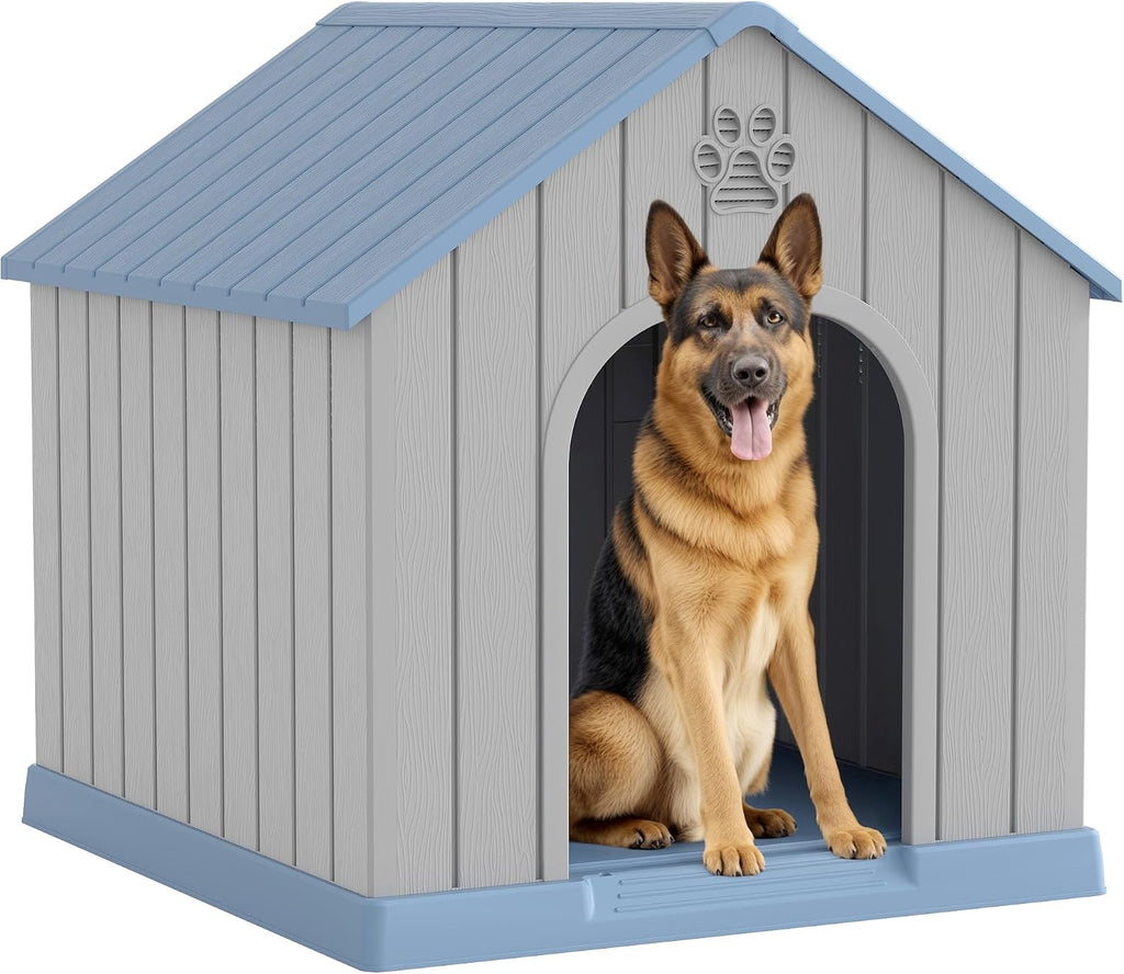 fancyango large dog house outdoor indoor for medium, main product view