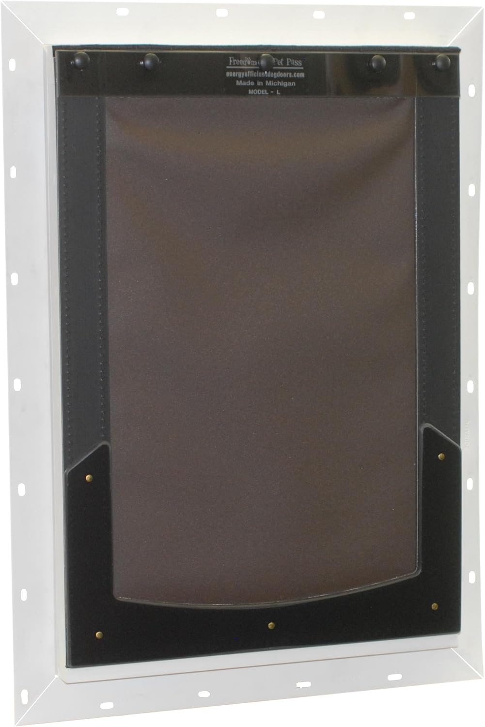 ranger by freedom pet pass insulated dog door, side view