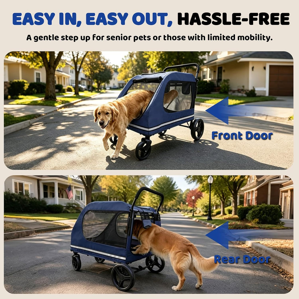 xiapia extra large dog stroller for large &, package contents
