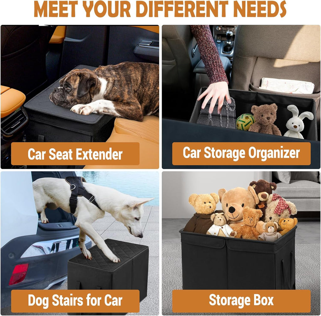 car seat extender for large dogs, back seat, package contents