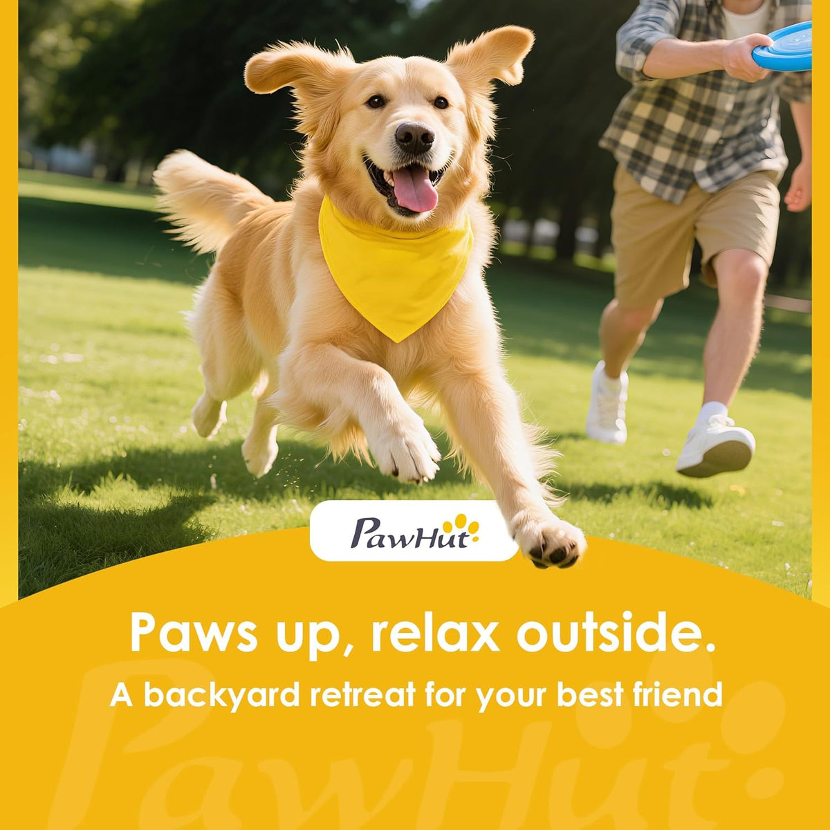 pawhut folding dog ramp, 61 inches portable pet, view 9