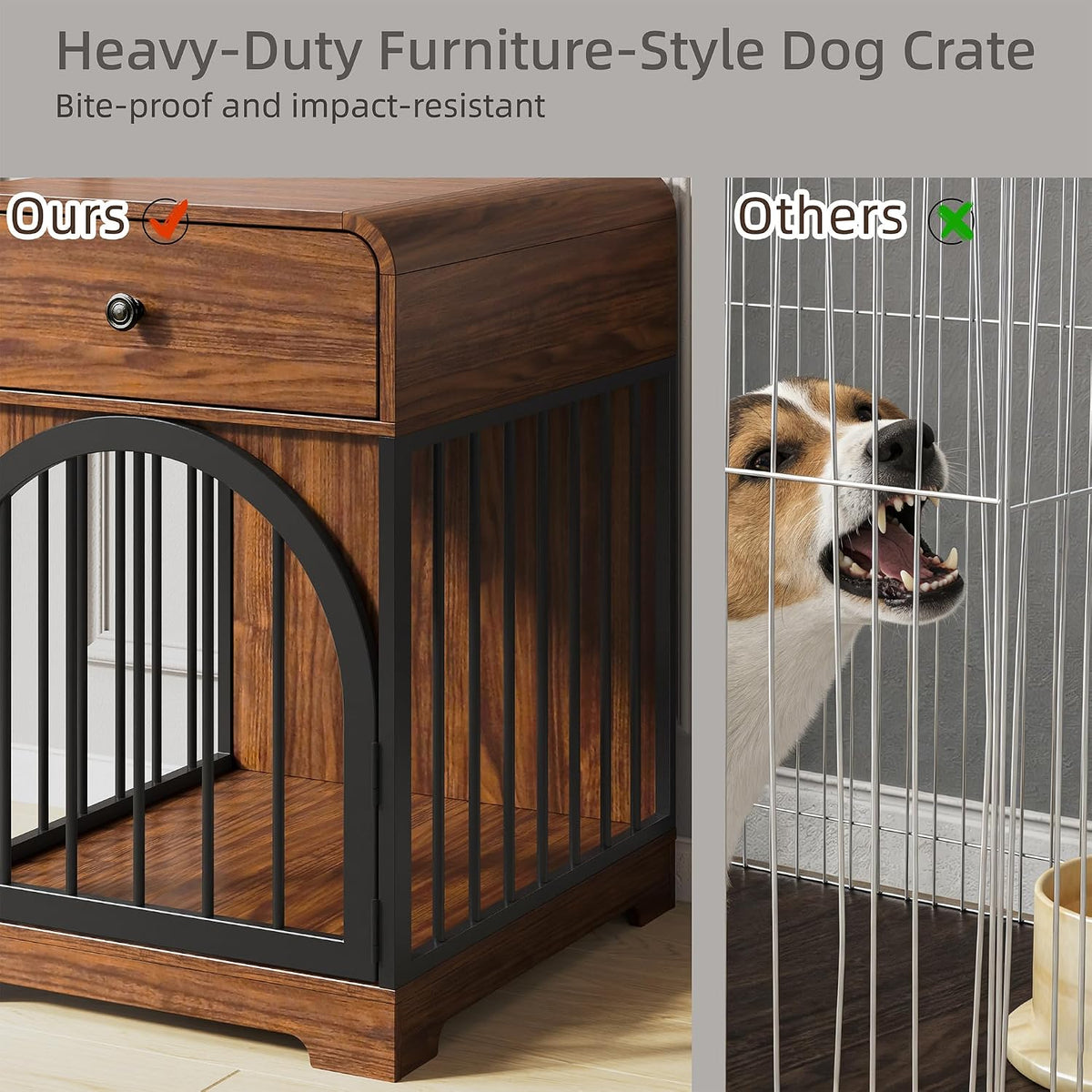 dog crate furniture, kennel indoor for small breed, package contents
