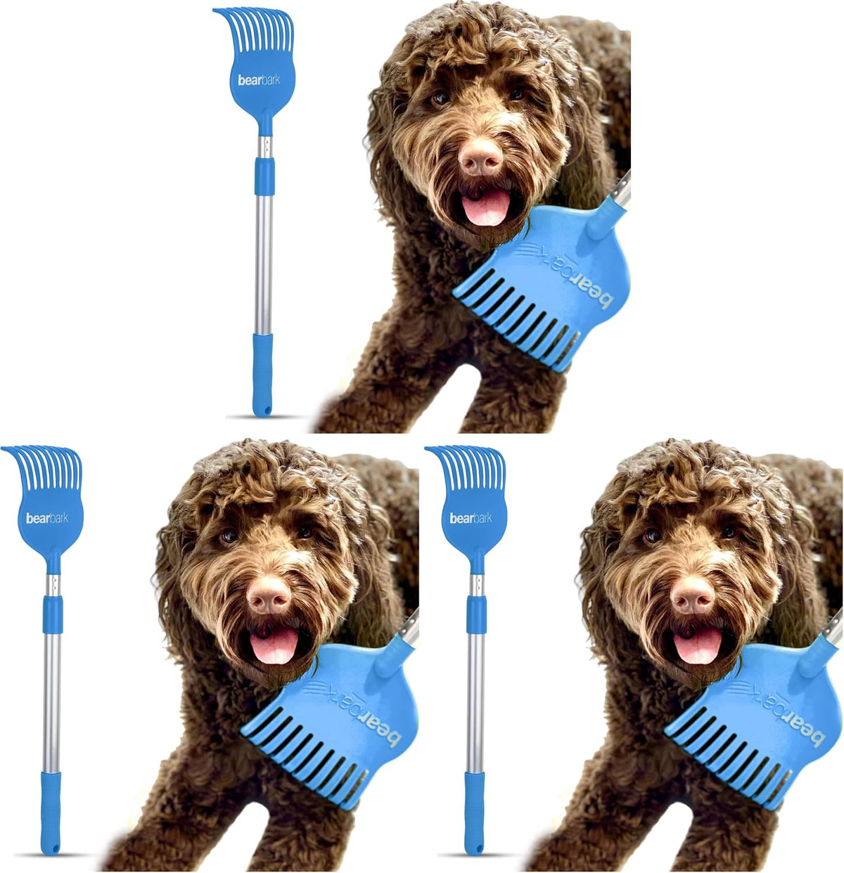 bearbark extendable dog scratcher (23"-31") - long reach, main product view