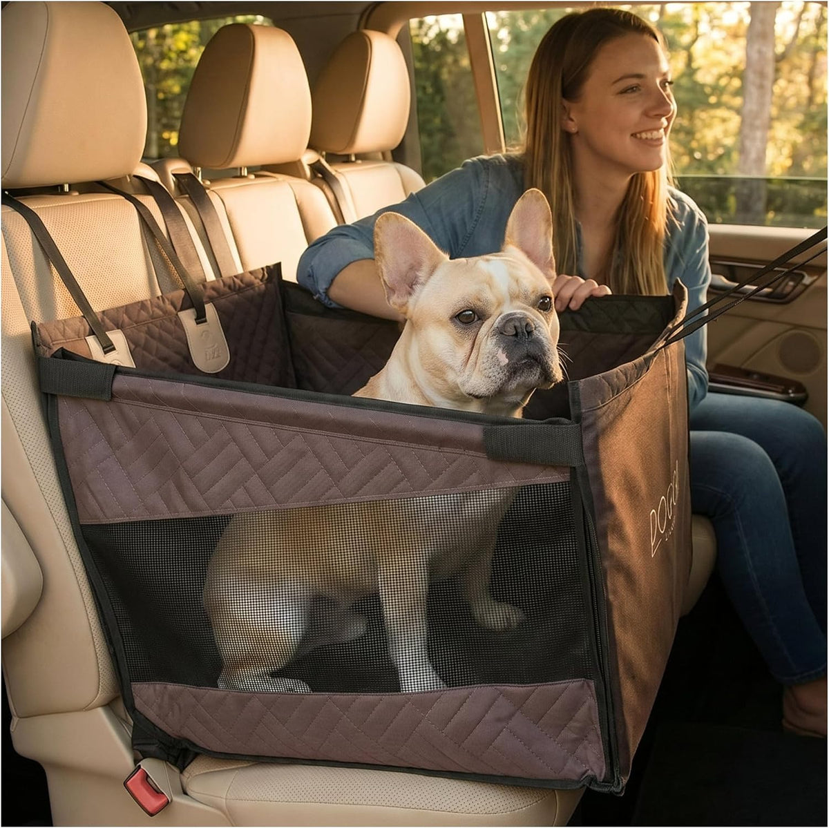 2026 upgraded hard bottom dog car seat for, main product view