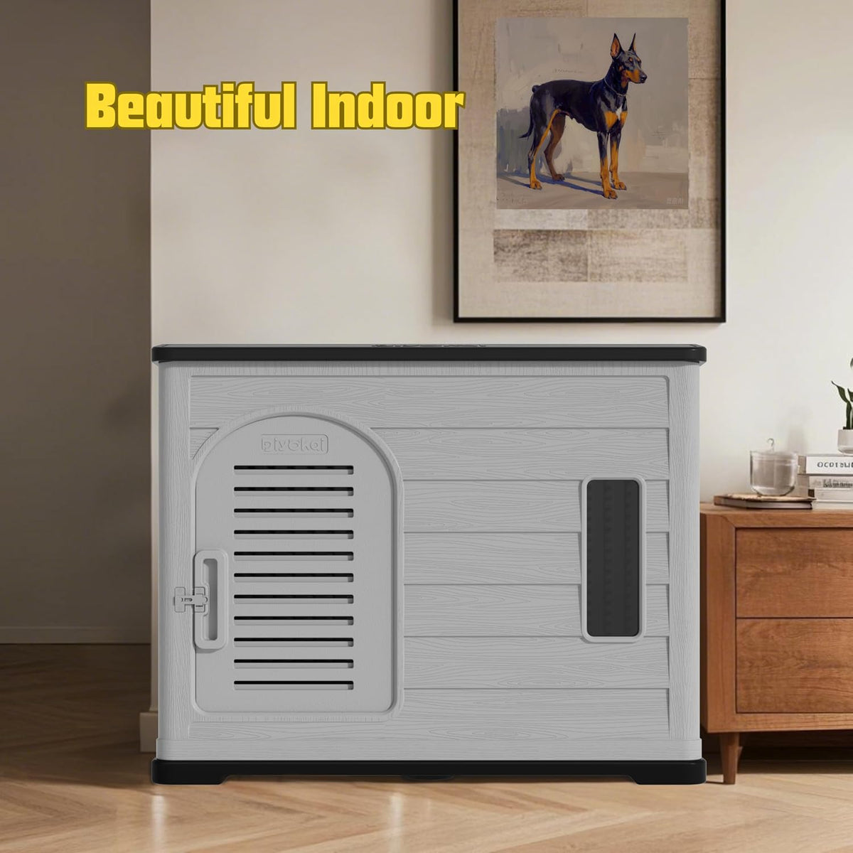 xlarge durable plastic dog house for big dogs, package contents