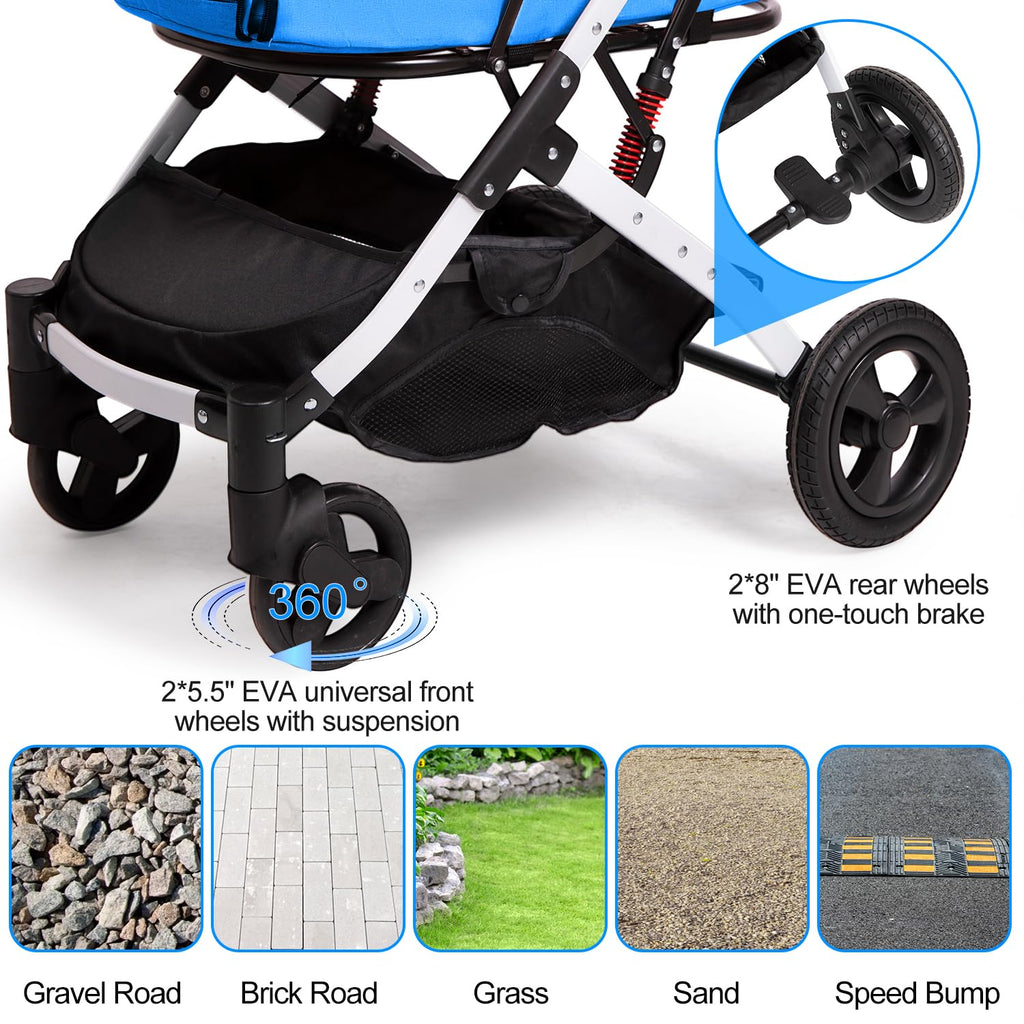 pet stroller for small dogs and cats, 33, package contents