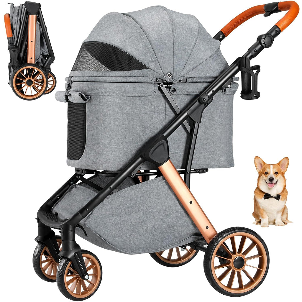 mamizo dog stroller for medium dogs up to, main product view