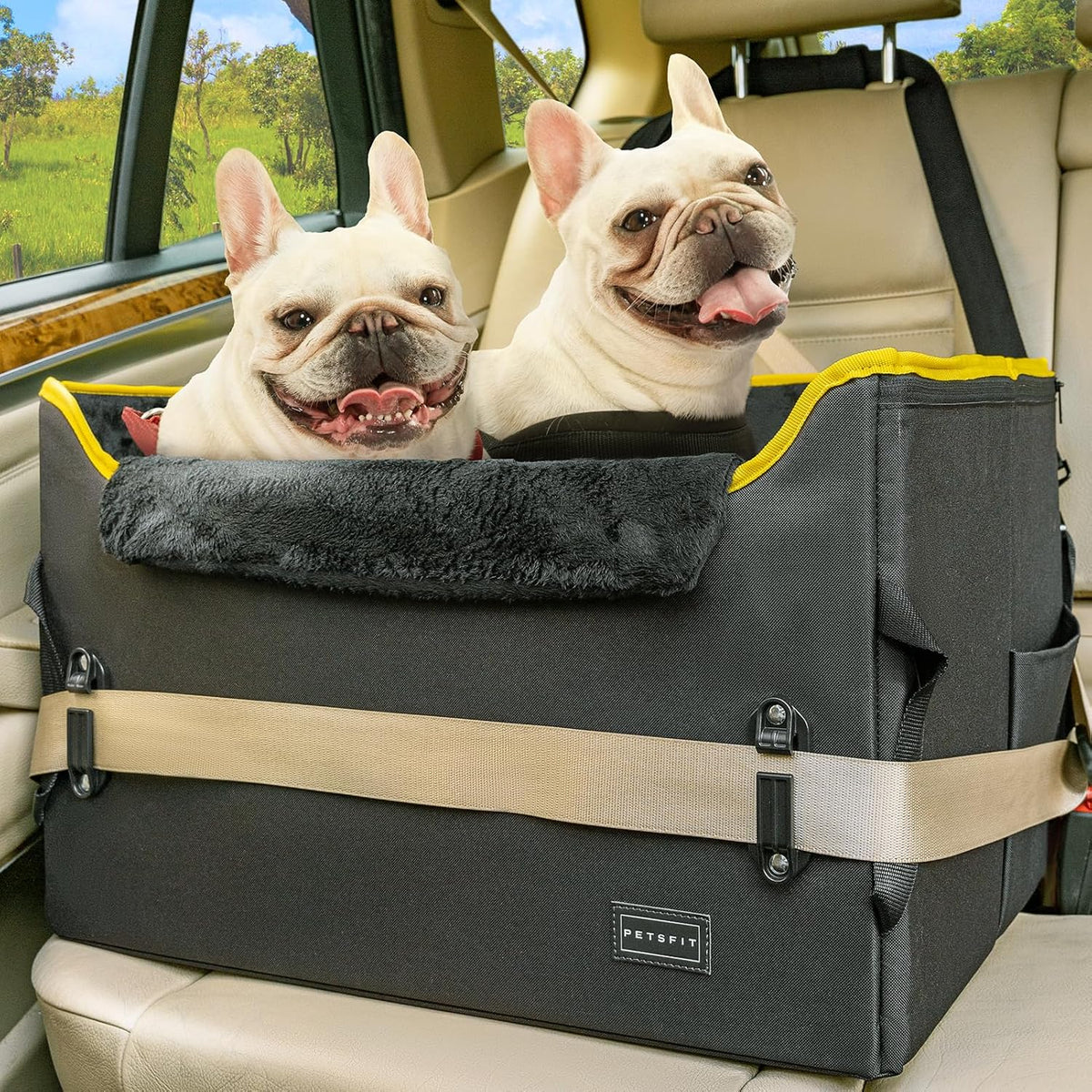 petsfit dog booster car seat, dog car seats, main product view