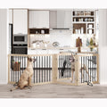 vantas 96" x 30", no-assembly wooden dog gate, main product view