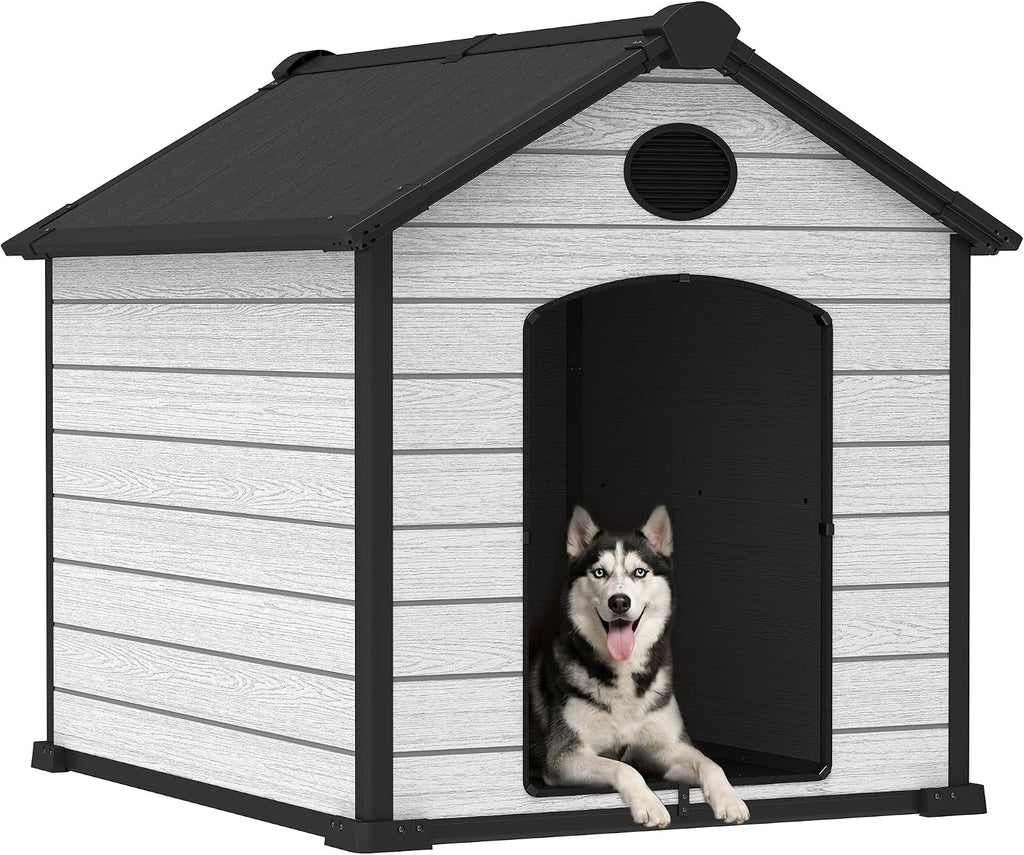 57" large dog house outdoor indoor, dog house, main product view