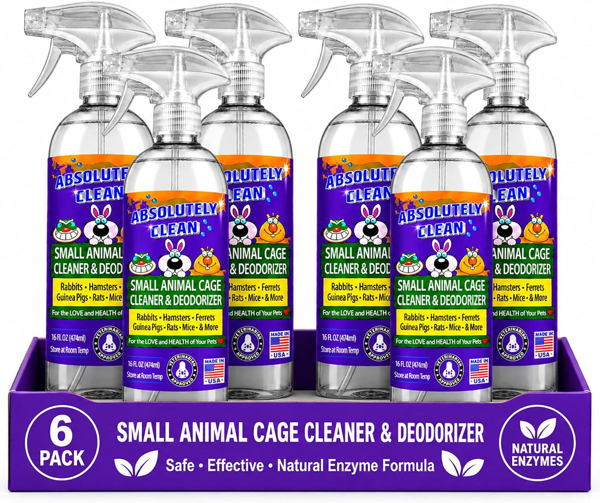 amazing small animal cage cleaner, just spray/wipe, easily, main product view