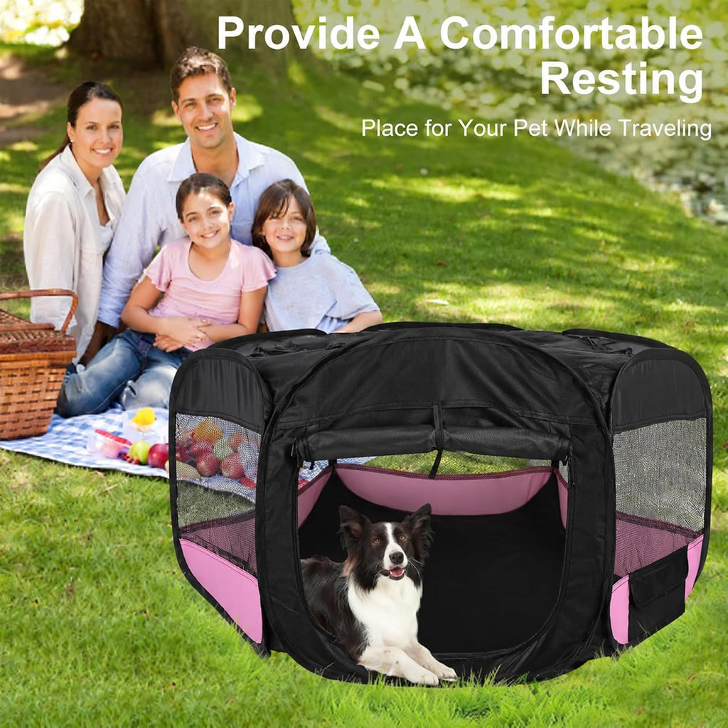 dog cat playpen, pet puppy playpen, puppy dog, package contents