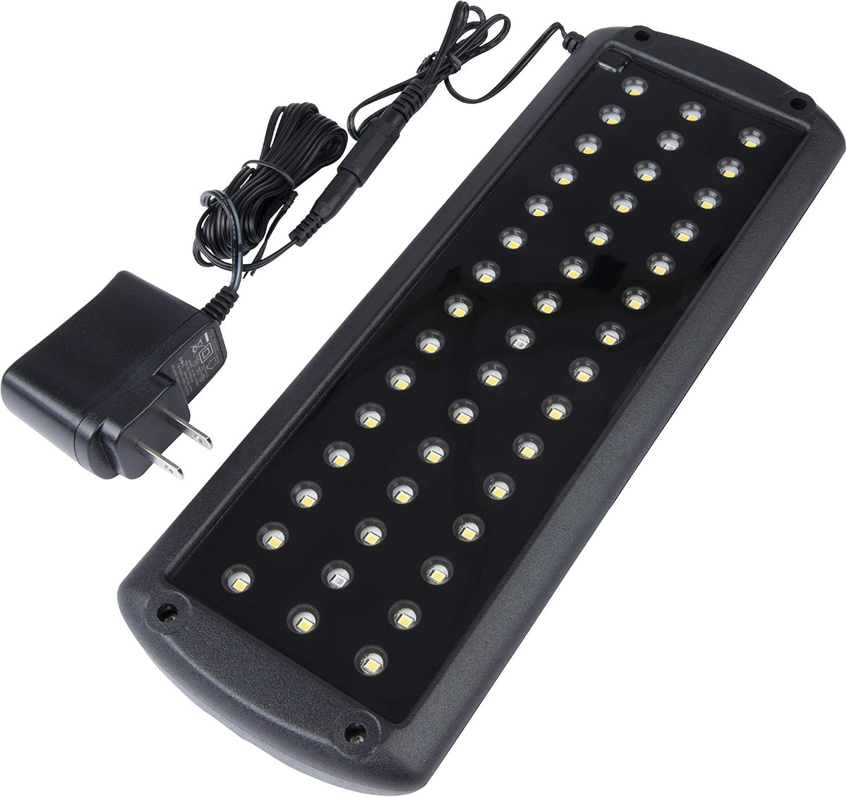 marineland white led aquarium light, for fish tanks, close-up detail