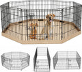 petime foldable metal dog exercise pen/pet puppy playpen, main product view