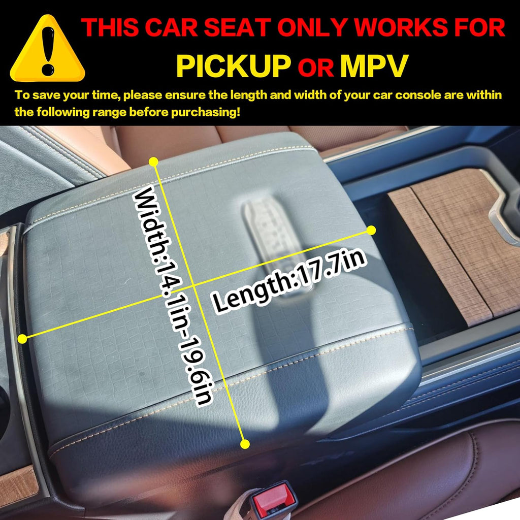 center console dog car seat for medium dogs shown in use