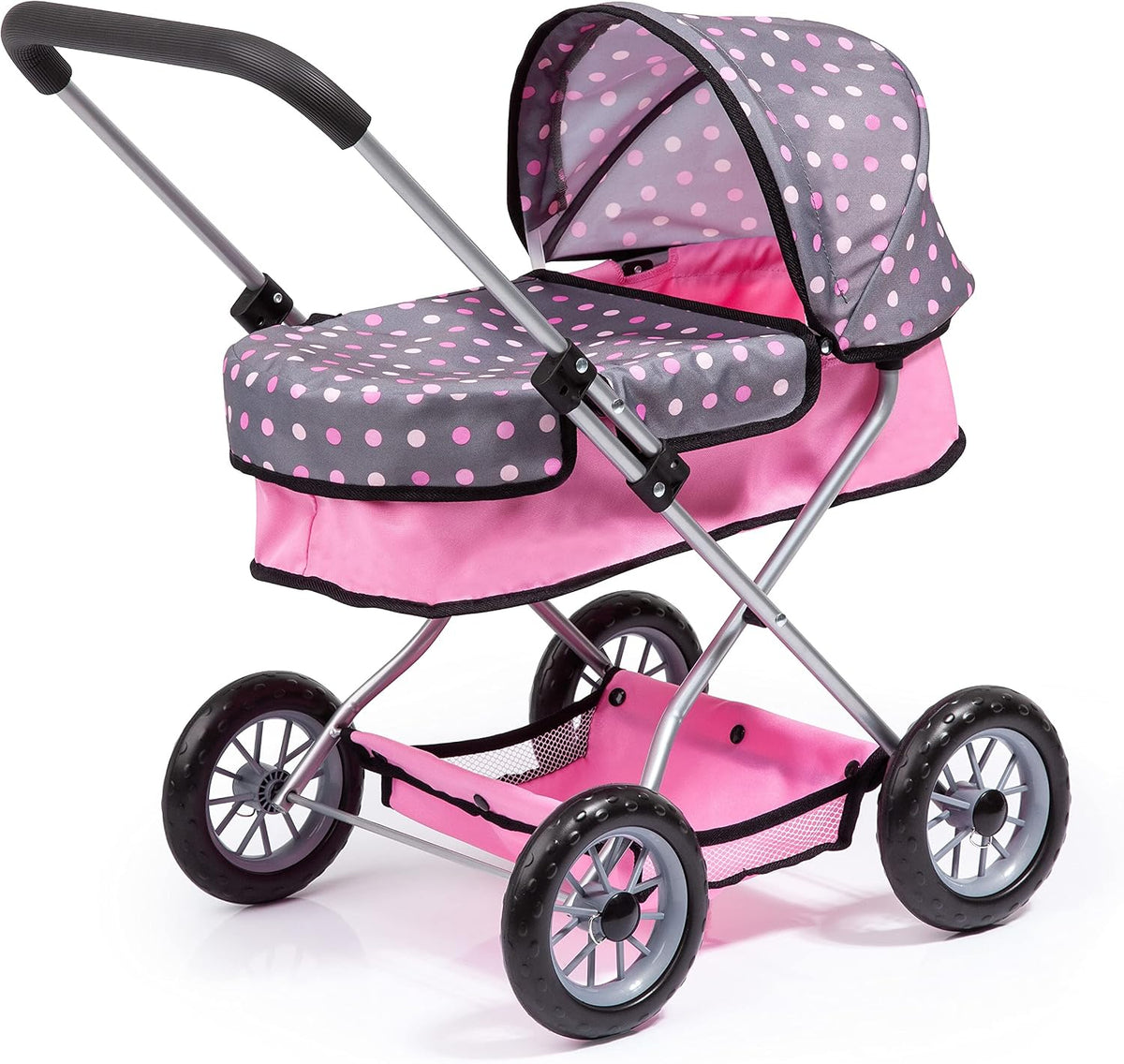 bayer smarty modern doll pram & stroller set, package contents